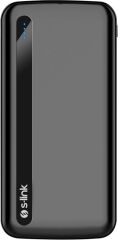 S-Link IP-G11N 10000MAH Micro+Usb+ Type-C Giriş+Çıkış Siyah Taşınabilir Pil Şarj Cihazı Powerbank