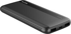 S-Link IP-G11N 10000MAH Micro+Usb+ Type-C Giriş+Çıkış Siyah Taşınabilir Pil Şarj Cihazı Powerbank