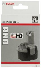 Bosch El Aleti Akü NiMH 9,6V 2,6Ah HD