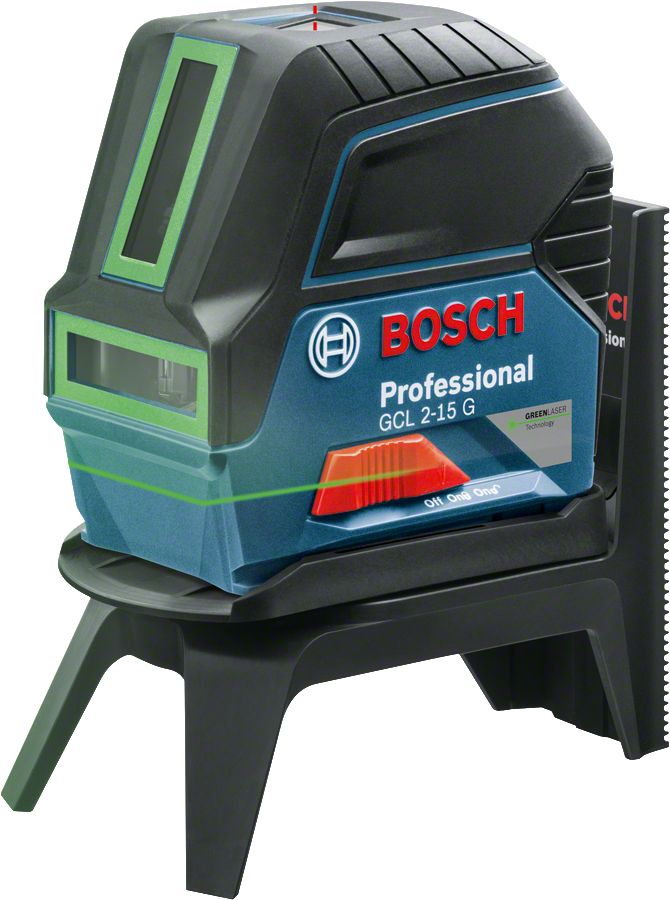Bosch GCL2-15G + ceiling clip + carrying case
