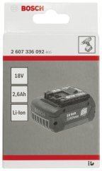 Bosch 18 V 2,6 Ah HD Li-Ion ECP Akü