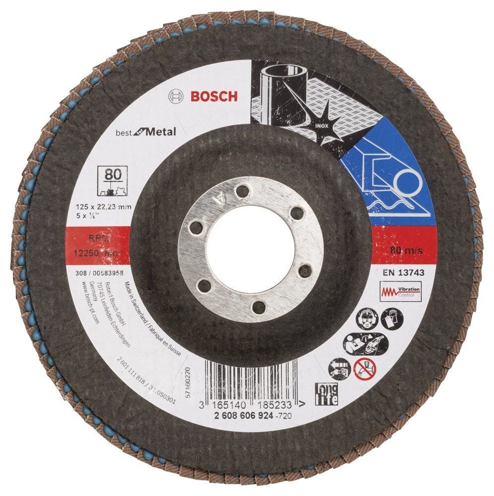 Bosch BFM 125 mm 80 K Flap Disk
