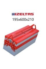 İzeltaş Metal Takım Çantası 5 Gözlü 195*600*210