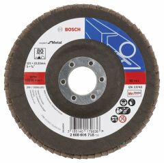 Bosch EXM 125 mm 80 K Flap Disk