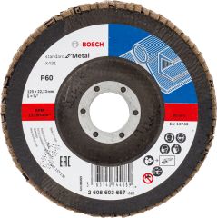 Bosch X431 125 mm ALOX 60 K Flap Disk
