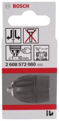 Bosch Anahtarsız Mandren ⅜''-24UNF>Ø1-10 mm v1
