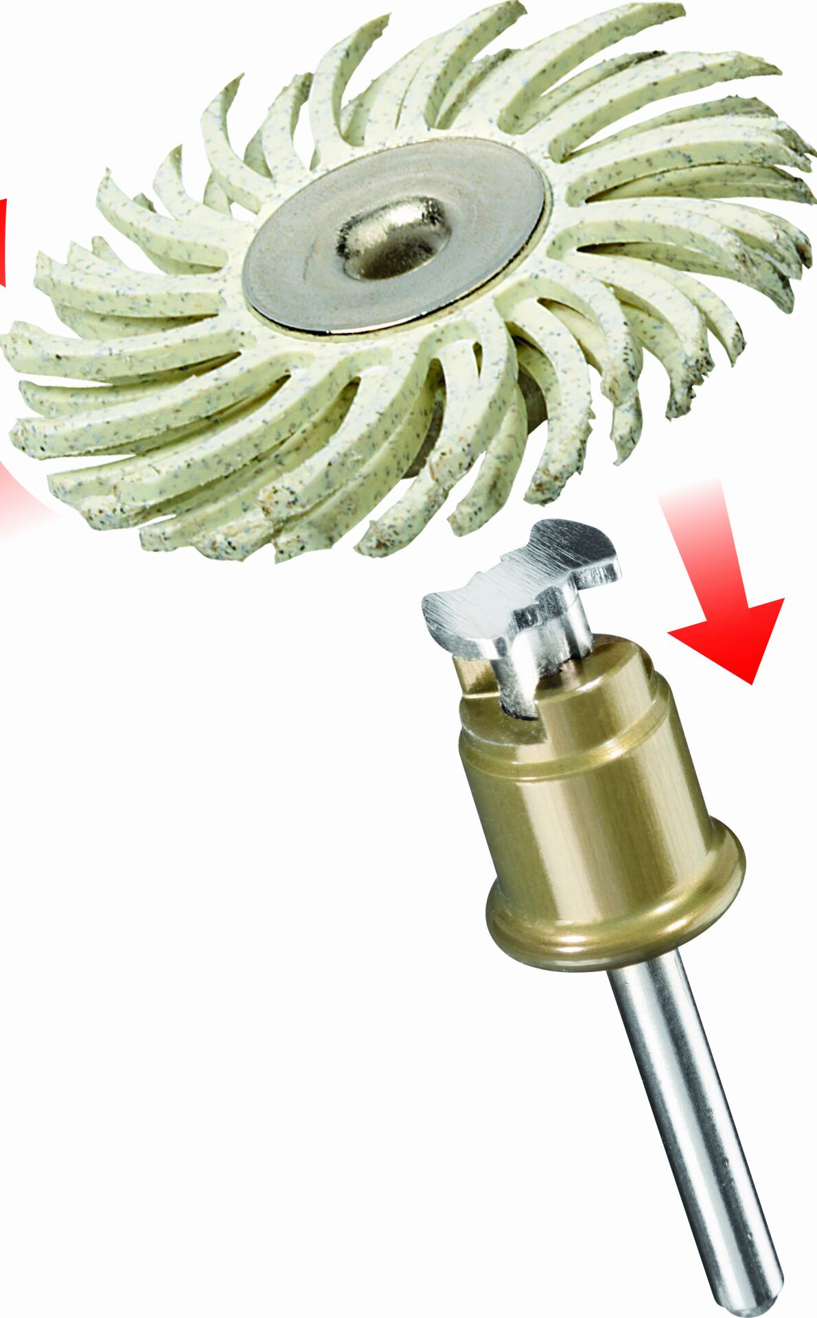 Bosch Dremel EZ SC Aşındırıcı Fırça 120 (472S)