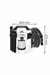 Bosch Gas 18v-10l Professional Akülü Süpürge - 06019c6302