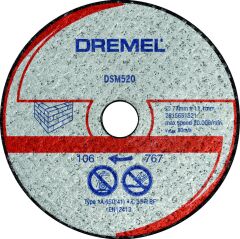 Bosch Dremel Dsm20 Duvar Kesme Diski (DSM520)