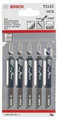 Bosch Dekupaj Bıçağı BasicforWood T111C 5'li