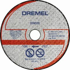 Bosch Dremel Dsm20 Duvar Kesme Diski (DSM520)