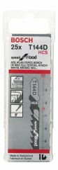 Bosch Dekupaj Bıçağı SpeedforWood T144D 25'li