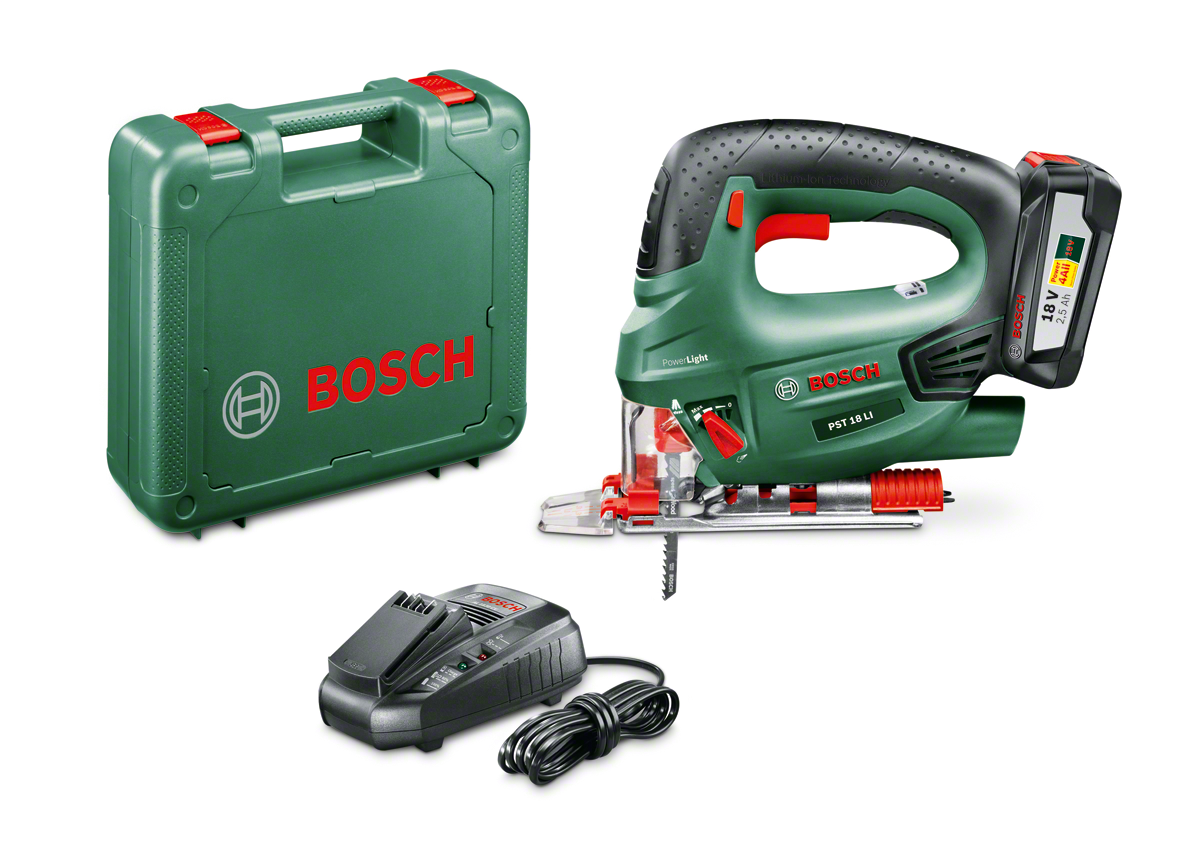 Bosch PST18 LI (2,5Ah, Tek Akü)Dekupaj Testere