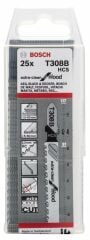 Bosch Dekupaj Bıçağı ExCleanfWood T308B 25'li