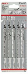 Bosch Dekupaj Bıçağı SpeedfHardWo T344DF 5'li