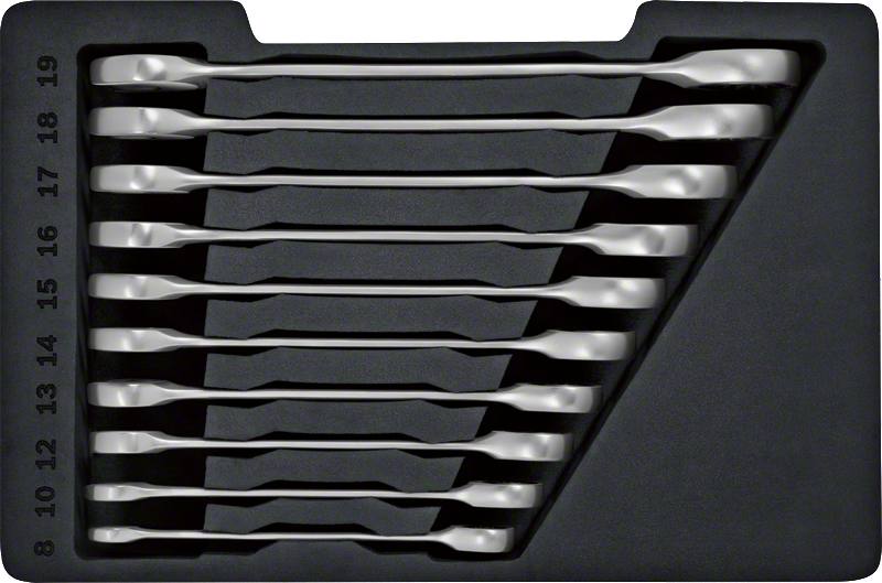 10 PARÇA CIRCIR ANAHTAR TAKIMI BOSCH 1600A02AU0