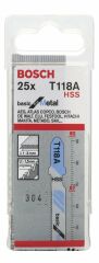 Bosch Dekupaj Bıçağı BasicforMetal T118A 25'li