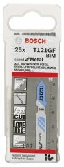 Bosch Dekupaj Bıçağı SpeedforMetal T121GF 25li
