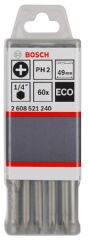 Bosch Eco Vidalama Ucu PH2 49mm 60'lı