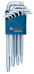 Bosch Profesyonel Alyan Anahtar Takımı Torx 9 parça (10-50mm)  BOSCH 1600A01TH4