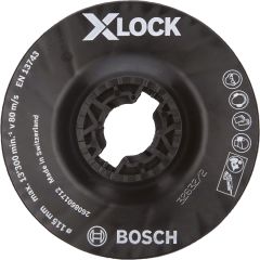 Bosch X-LOCK 115 mm Fiber Disk Medium Taban