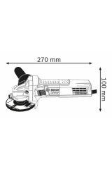 Bosch Professional Gws 750s Avuç Taşlama 750w-115